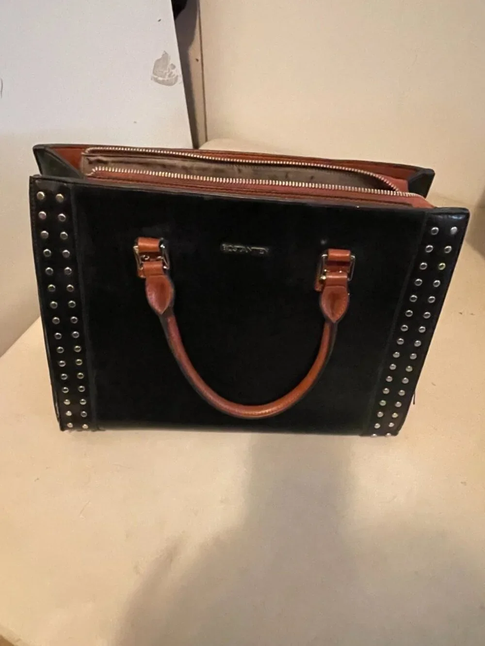BOSTANTEN Women Leather Handbag Designer Satchel Purses Top Handle Shoulder Tote